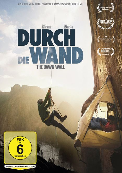 Durch die Wand - The Dawn Wall, DVD
