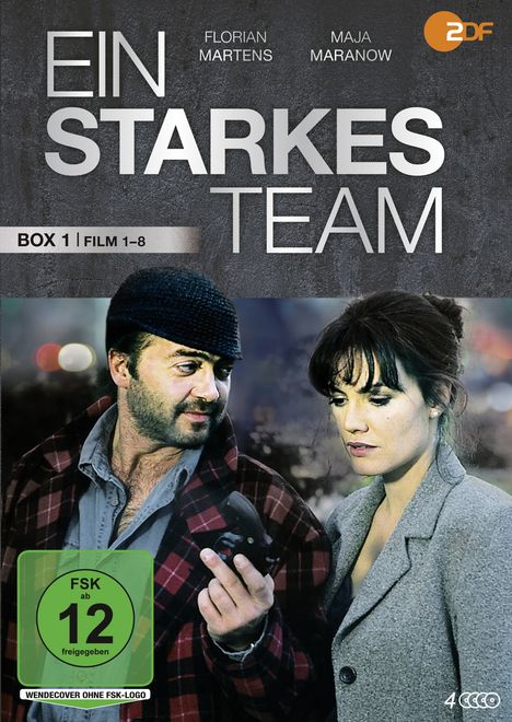 Ein starkes Team Box 1 (Film 1-8), 4 DVDs
