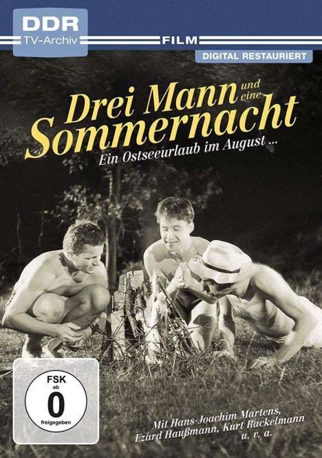 Drei Mann und eine Sommernacht, DVD