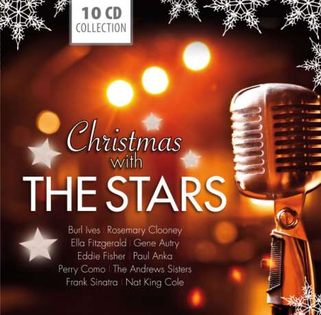 Weihnachtsplatten: Christmas With The Stars (10 CD Collection), 10 CDs