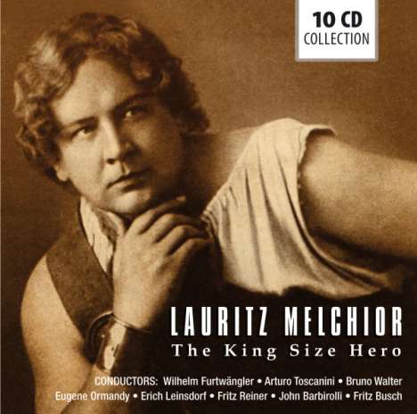 Lauritz Melchior - The King Size Hero, 10 CDs