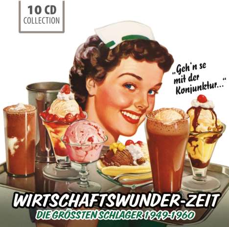 Wirtschaftswunder-Zeit (Wallet-Box), 10 CDs