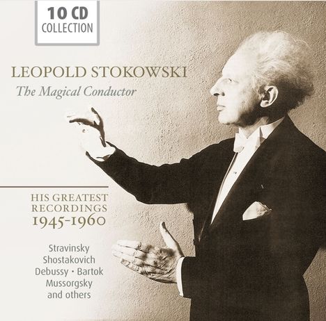 Leopold Stokowski - The Magical Conductor, 10 CDs
