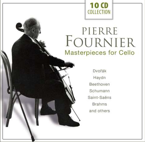 Pierre Fournier- Masterpieces for Cello, 10 CDs