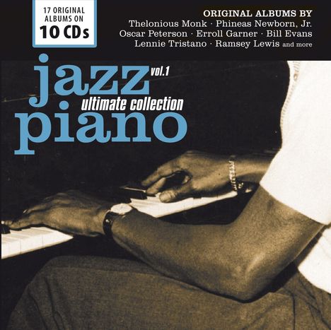 Jazz Piano: Ultimate Collection Vol. 1 (17 Original Albums On 10 CDs), 10 CDs