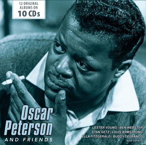 Oscar Peterson (1925-2007): Oscar Peterson And Friends - 12 Original Albums, 10 CDs