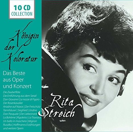 Rita Streich - Königin der Koloratur, 10 CDs