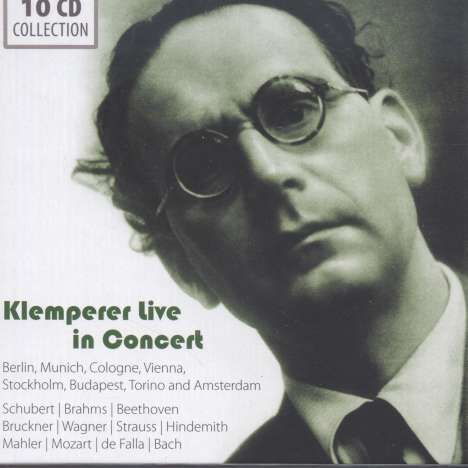 Otto Klemperer Live in Concert, 10 CDs