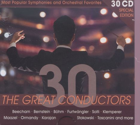 The Great Conductors, 30 CDs