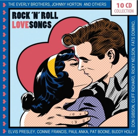 Rock 'n' Roll Love Songs, 10 CDs