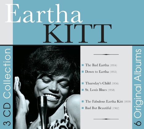 Eartha Kitt: Six Original Albums, 3 CDs