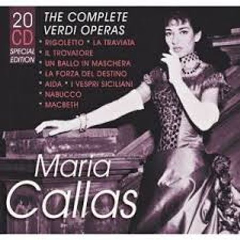 Giuseppe Verdi (1813-1901): Maria Callas - The Complete Verdi Operas, 20 CDs