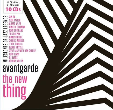 Jazz Sampler: Avantgarde: The New Thing (Milestones Of Jazz Legends), 10 CDs