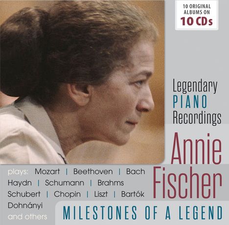 Annie Fischer - Milestones of a Legend, 10 CDs