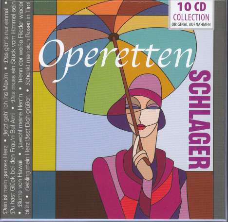 Operetten-Schlager, 10 CDs