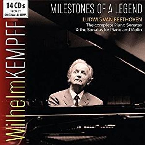 Wilhelm Kempff - Milestones of a Legend (Beethoven), 14 CDs
