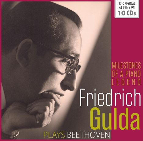 Friedrich Gulda plays Beethoven, 10 CDs