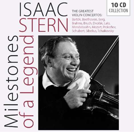 Isaac Stern - Milestones of a Legend, 10 CDs