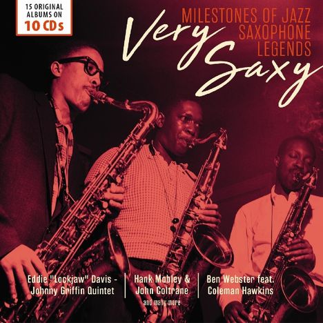 Very Saxy: Milestones of Jazz Saxophone Legends, 10 CDs