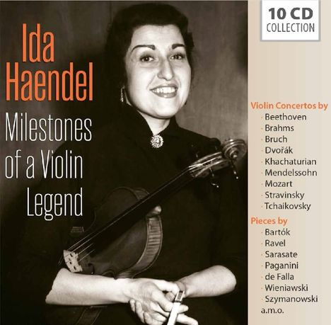 Ida Haendel - Milestones of a Violin Legend, 10 CDs