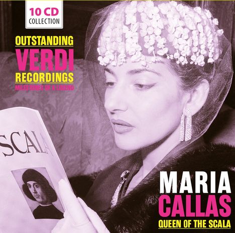 Maria Callas - Outstanding Verdi Recordings, 10 CDs