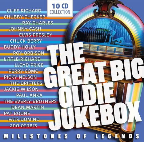 The Great Big Oldie Jukebox, 10 CDs