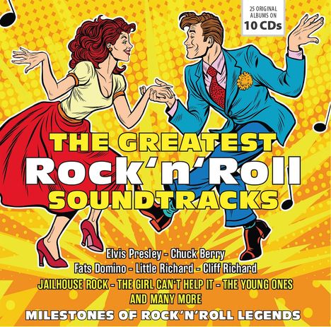 Rock'n'Roll Soundtracks, 10 CDs