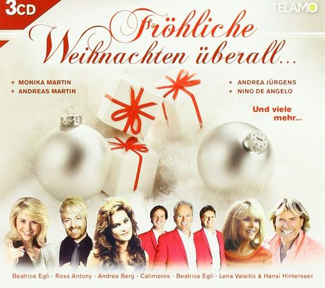 Fröhliche Weihnachten überall..., 3 CDs