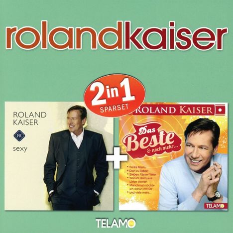 Roland Kaiser: 2 in 1, 2 CDs