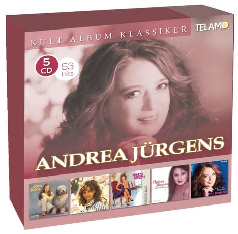 Andrea Jürgens: Kult Album Klassiker (2018), 5 CDs