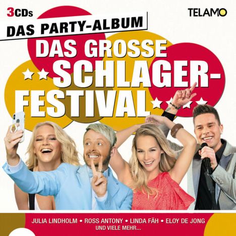 Das große Schlagerfestival: Das Partyalbum, 3 CDs