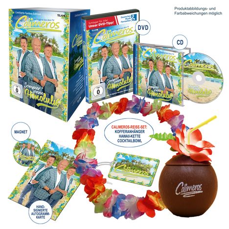 Calimeros: Sommer, Sonne, Honolulu (Limitierte Fanbox Edition), 1 CD und 1 DVD