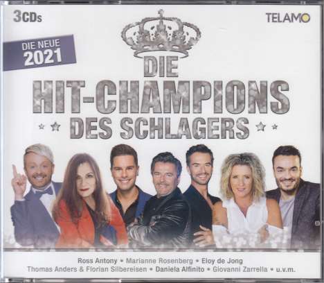 Die Hit-Champions des Schlagers: Die Neue 2021, 3 CDs