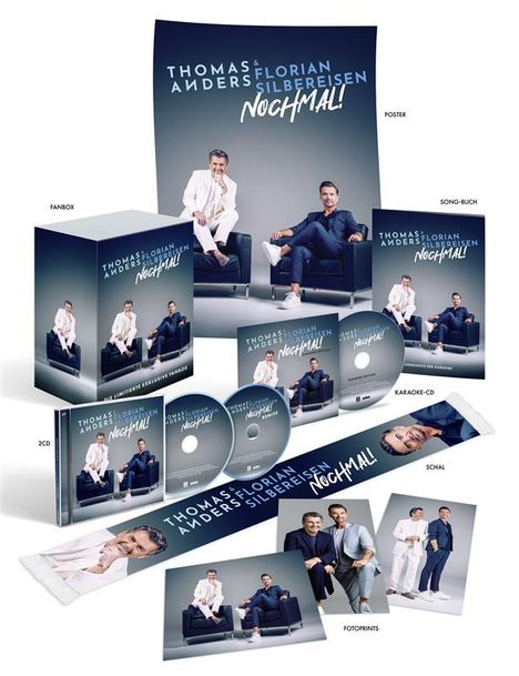 Thomas Anders &amp; Florian Silbereisen: Nochmal! (limitierte Fanbox), CD