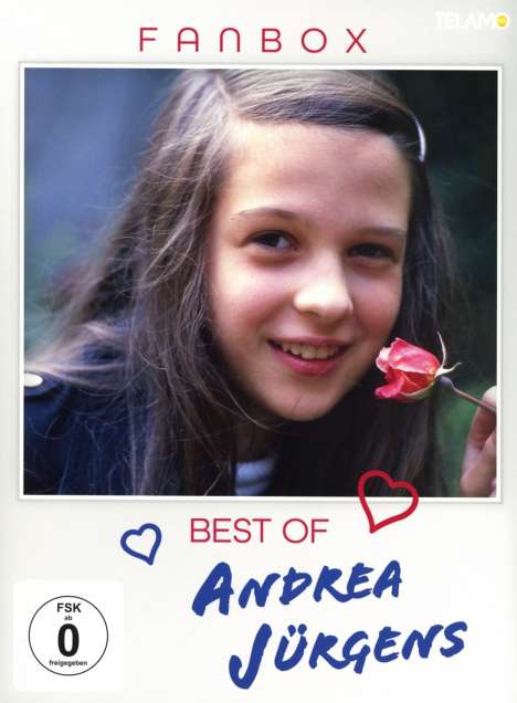Andrea Jürgens: Best Of (Limitierte Fanbox Edition), 1 DVD und 2 CDs