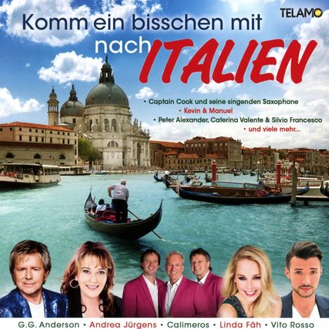 Komm ein bisschen mit nach Italien, CD