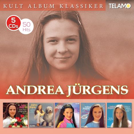 Andrea Jürgens: Kult Album Klassiker Vol. 2, 5 CDs