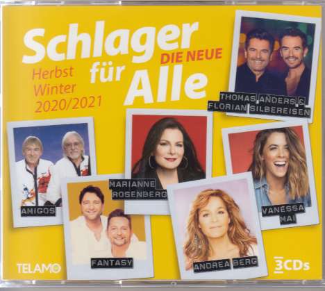 Schlager für Alle: Die Neue - Herbst/Winter 20/21, 3 CDs