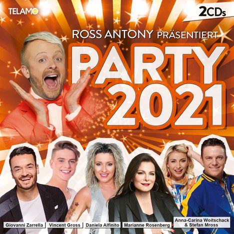 Ross Antony präsentiert: Party 2021, 2 CDs