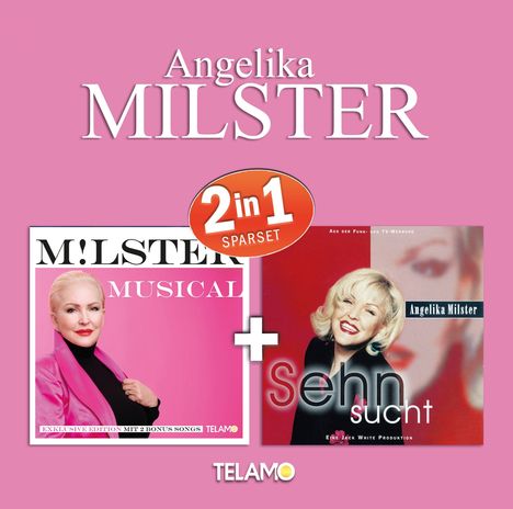 Angelika Milster: 2 in 1, 2 CDs
