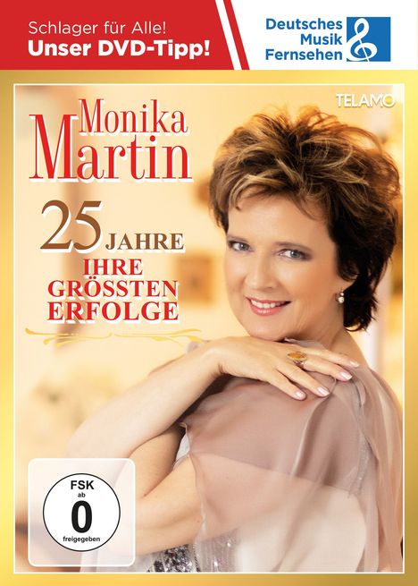 Monika Martin: 25 Jahre: Ihre größten Erfolge, DVD