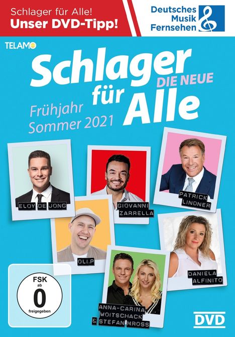 Schlager für Alle: Die Neue - Frühjahr/Sommer 2021, DVD