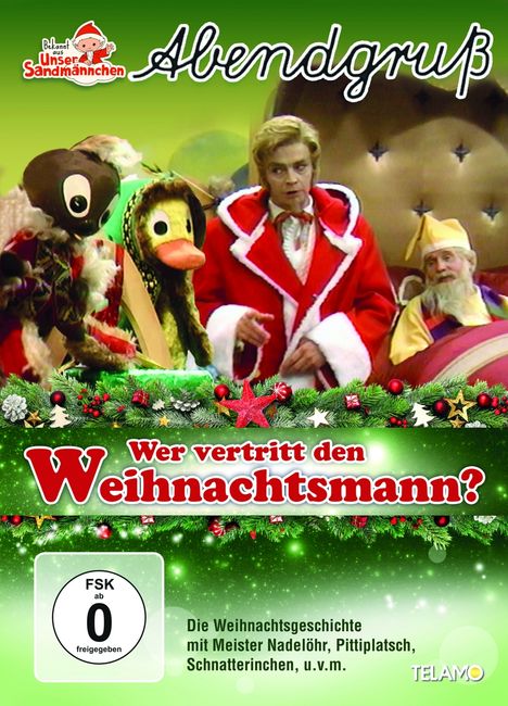 Unser Sandmännchen - Abendgruß: Wer vertritt den Weihnachtsmann?, DVD