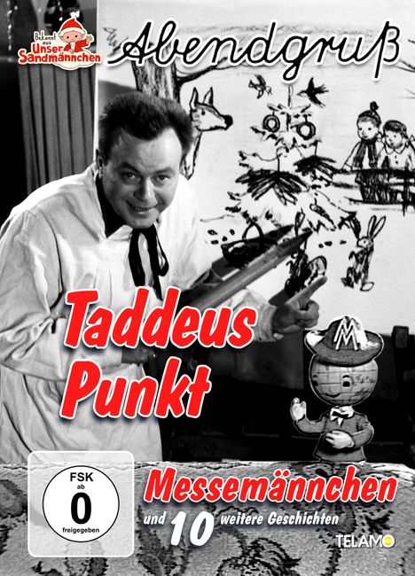 Unser Sandmännchen - Abendgruß: Taddeus Punkt - Messemännchen, DVD