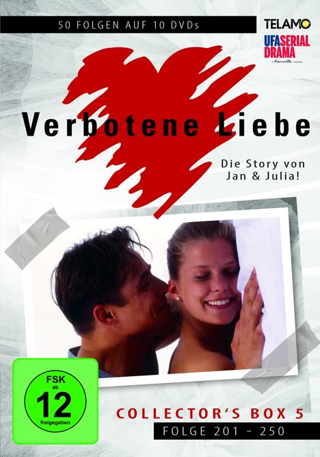 Verbotene Liebe Collector's Box 5 (Folge 201-250), 10 DVDs
