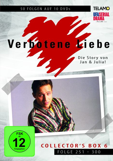 Verbotene Liebe Collector's Box 6 (Folge 251-300), 10 DVDs
