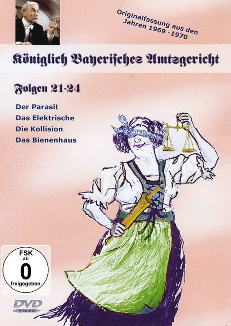 Königlich Bayerisches Amtsgericht Folgen 21-24, DVD