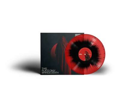 Heart Of A Coward: This Place Only Brings Death (Limited Edition) (Red/Black Splatter Vinyl), LP
