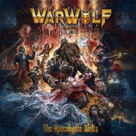 Warwolf: The Apocalyptic Waltz (Blue Vinyl), 1 LP und 1 CD