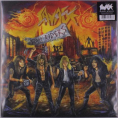 Savage    (Heavy Metal): Glory Riders, LP